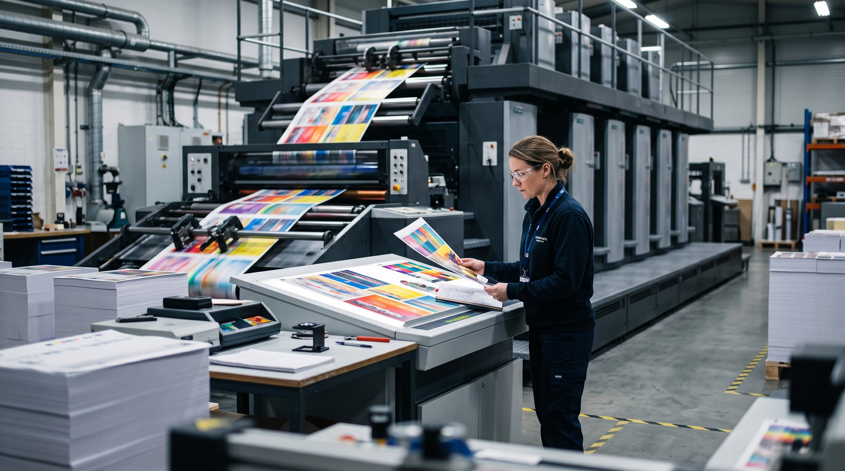 Atelier de prépresse et d'impression offset TPP Total Prepress